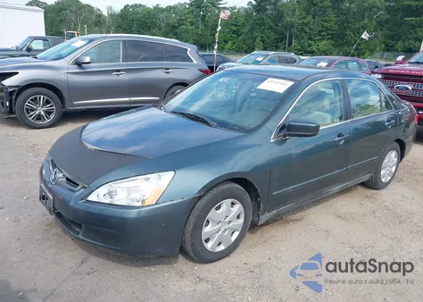 2004 Honda Accord 2.4 Lx from USA, damaged, VIN 1HGCM55354A075960